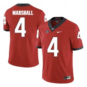 Georgia Bulldogs Keith Marshall #4 College Football Game Jersey