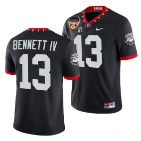 Stetson Bennett Georgia Bulldogs 2021 Orange Bowl Black College Football Playoff 13 Jersey Men