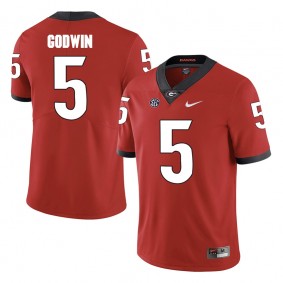 Georgia Bulldogs Terry Godwin #5 College Football Game Jersey