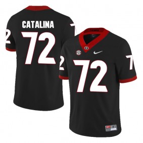 Georgia Bulldogs Tyler Catalina #72 College Football Game Jersey