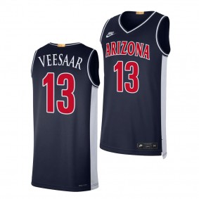 Henri Veesaar #13 Arizona Wildcats Limited Retro Basketball Jersey 2023-24 Navy