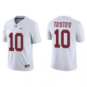 Henry To'oTo'o Alabama Crimson Tide Nike Game College Football Jersey White