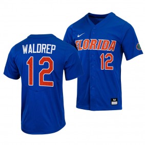 Florida Gators Hurston Waldrep 2023 MLB Draft Top prospects Royal #12 Jersey College Baseball