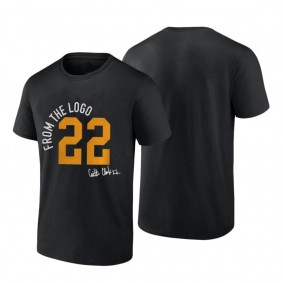 Iowa Hawkeyes Caitlin Clark Black From The Logo 22 T-Shirt