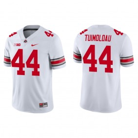 J.T. Tuimoloau Ohio State Buckeyes Nike Game College Football Jersey White