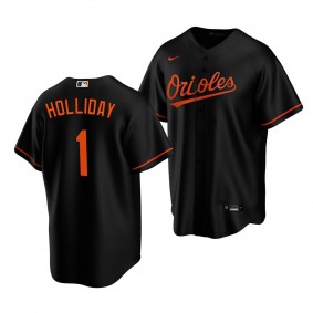 Jackson Holliday Baltimore Orioles 2022 MLB Draft Jersey Black Alternate Replica