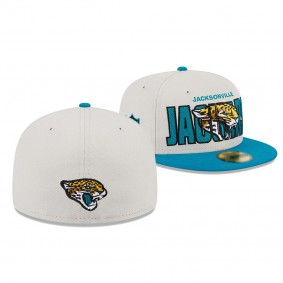 Jacksonville Jaguars Stone 2023 NFL Draft 59FIFTY Fitted Hat