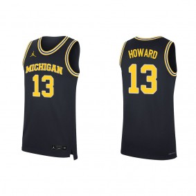 Jett Howard Michigan Wolverines Replica Jersey Navy