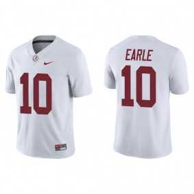 JoJo Earle Alabama Crimson Tide Nike Game College Football Jersey White