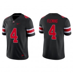 Julian Fleming Ohio State Buckeyes Nike Alternate Game College Football Jersey Black