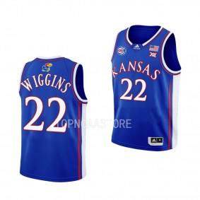 Youth Kansas Jayhawks Andrew Wiggins Royal Swingman Basketball Jersey