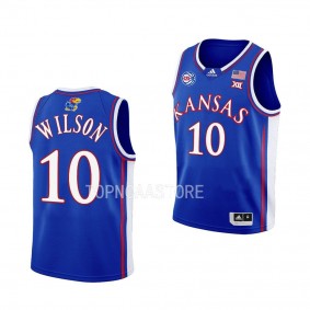 Youth Kansas Jayhawks Jalen Wilson Royal Swingman Basketball Jersey