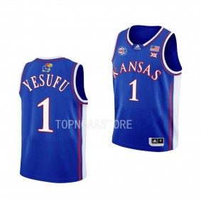 Youth Kansas Jayhawks Joseph Yesufu Royal Swingman Basketball Jersey