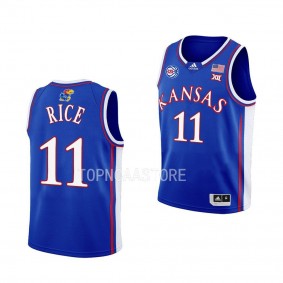 Youth Kansas Jayhawks M.J. Rice Royal Swingman Basketball Jersey