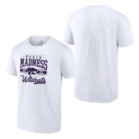 Kansas State Wildcats Fanatics Branded 2023 NCAA Men's Basketball Tournament March Madness T-Shirt White