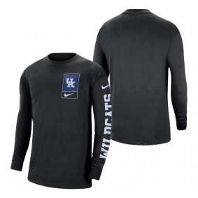 Kentucky Wildcats Nike Seasonal Max90 2-Hit Long Sleeve T-Shirt Black