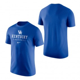 Kentucky Wildcats Team Issue Performance T-Shirt Royal