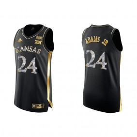 KJ Adams Jr. Kansas Jayhawks Diamond Edition College Basketball Jersey Black