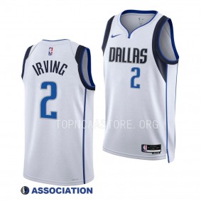 Kyrie Irving Mavericks #2 Association Edition White Swingman Jersey