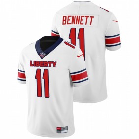 Liberty Flames Johnathan Bennett #11 Jersey White College Football