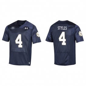 Lorenzo Styles Notre Dame Fighting Irish Replica College Football Jersey Navy