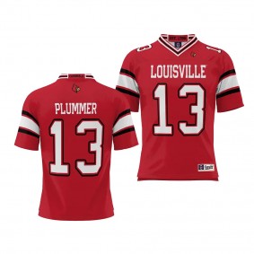 Louisville Cardinals Jack Plummer NIL Player Football Jersey Youth Red