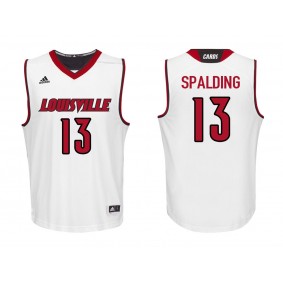 Ray Spalding #13 White College Basketball Louisville Cardinals Jersey