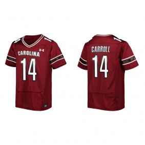 Lovasea Carroll Youth South Carolina Gamecocks Under Armour Replica Football Jersey Garnet