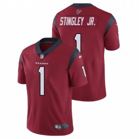 Derek Stingley Jr. Houston Texans 2022 NFL Draft Red Limited Jersey Men