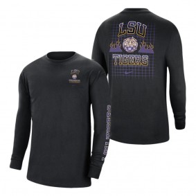 LSU Tigers Tour Max 90 Long Sleeve T-Shirt Black