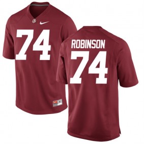 Male Alabama Crimson Tide #74 Cam Robinson Crimson NCAA Alumni Football Game Jersey