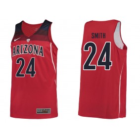 Male Ray Smith #24 Arizona Wildcats Red College Basketball Player Apparel Basketball Jersey