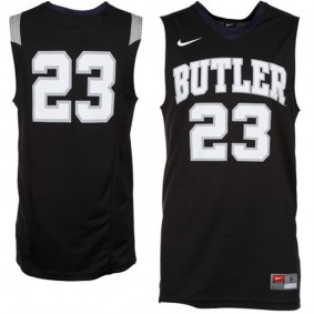 #23 Male Butler Bulldogs Black NCAA Basketball Premier Tank Top Jersey