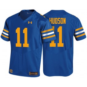 Male Cal Bears Raymond Hudson #11 Royal College 1975 Throwback Jersey