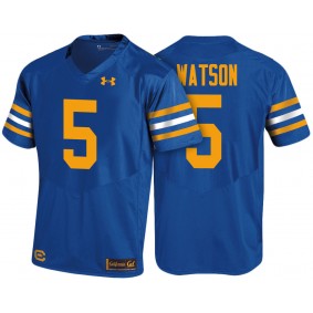 Male Cal Bears Tre Watson #5 Royal College 1975 Throwback Jersey