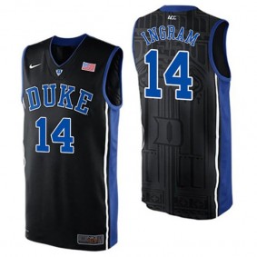 Male Brandon Ingram #14 Duke Blue Devils Black NCAA High-School Basketball NBA Player Jersey