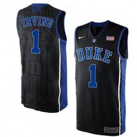 Male Kyrie Irving #1 Duke Blue Devils Black NCAA High-School Basketball NBA Player Jersey