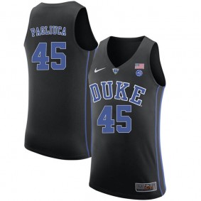 Male Duke Blue Devils #45 Nick Pagliuca Black College Basketball Player Performance Jersey