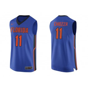 Male Chris Chiozza #11 Florida Gators Royal NCAA Basketball New Swingman Jersey