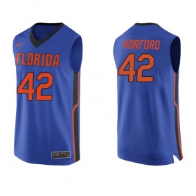 Male Al Horford #42 Florida Gators Royal NCAA High-School Basketball NBA Player Jersey