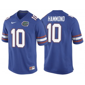 Male Florida Gators Josh Hammond #10 Royal College Football Player Performance Jersey