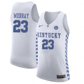 Male Kentucky Wildcats #23 Jamal Murray White NCAA Basketball Jersey