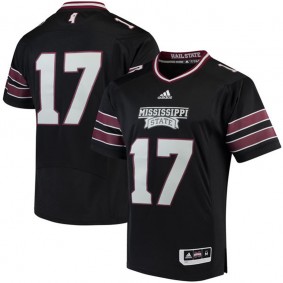 Male Mississippi State Bulldogs #17 Black NCAA 2017 Special Games Football Jersey