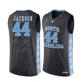 Male North Carolina Tar Heels #44 Justin Jackson Black College Basketball Jersey