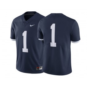 Male Penn State Nittany Lions #1 Navy College Football Throwback Jersey