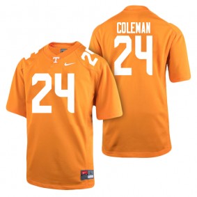 Male Tennessee Volunteers #24 Trey Coleman Orange College Football Freshman Limited Jersey