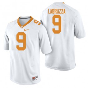 Male Tennessee Volunteers #9 Cheyenne Labruzza White College Football Freshman Limited Jersey