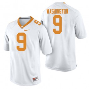 Male Tennessee Volunteers #9 Seth Washington White College Football Freshman Limited Jersey