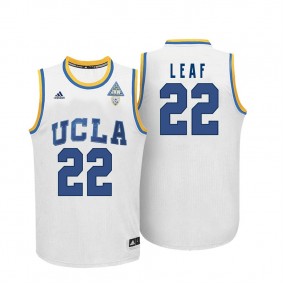 Male TJ Leaf #22 UCLA Bruins White NCAA Basketball Player Name And Number Jersey