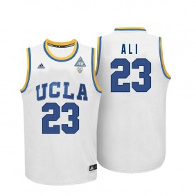 Male Prince Ali #23 UCLA Bruins White NCAA Basketball Player Name And Number Jersey